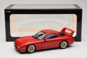 Mazda RX-7 FD Tuned Version Vintage Red AUTOart 1:18 75969 Metal — zdjęcie 8 z 8
