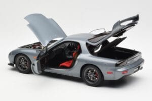 Mazda RX-7 FD Spirit R Type A Szary Metallic AUTOart 1:18 75987 Metal — zdjęcie 5 z 8
