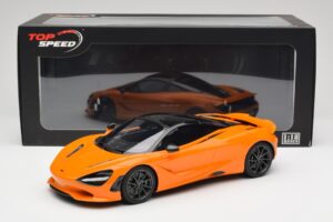 McLaren 750S McLaren Orange TopSpeed 1:18 TS0547 Metal — zdjęcie 6 z 6