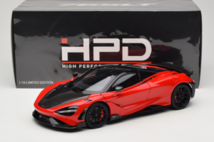 McLaren 765LT Czerwony HPD 1:18 HPD18006 Metal — zdjęcie 8 z 8