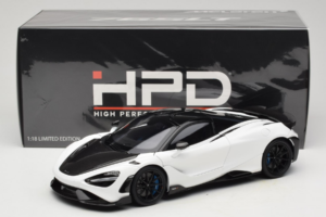 McLaren 765LT Biały HPD 1:18 HOD18007 Metal — zdjęcie 8 z 8