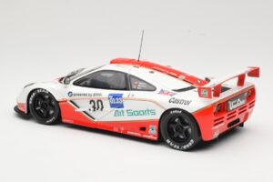 McLaren F1 GTR GT1 #30 West Competition J. Nielsen 1996 UT Models 1:18 39624 Metal — zdjęcie 7 z 8
