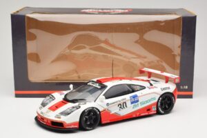 McLaren F1 GTR GT1 #30 West Competition J. Nielsen 1996 UT Models 1:18 39624 Metal — zdjęcie 8 z 8