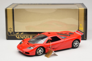 McLaren F1 High Mirror Light Red Guiloy 1:18 67505 Metal — zdjęcie 8 z 8