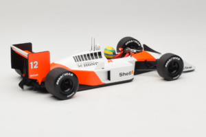 McLaren MP4/4 Honda #12 A. Senna Marlboro McLaren F1 World Champion 1988 Minichamps 1:18 540881812 Metal — zdjęcie 2 z 7