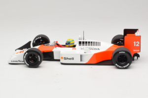 McLaren MP4/4 Honda #12 A. Senna Marlboro McLaren F1 World Champion 1988 Minichamps 1:18 540881812 Metal — zdjęcie 3 z 7