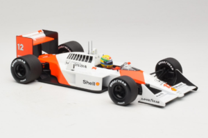 McLaren MP4/4 Honda #12 A. Senna Marlboro McLaren F1 World Champion 1988 Minichamps 1:18 540881812 Metal — zdjęcie 4 z 7