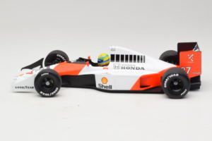 McLaren MP4/5B Honda #27 A. Senna Marlboro McLaren F1 World Champion 1990 Minichamps 1:18 540901827 Metal — zdjęcie 3 z 7
