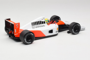 McLaren MP4/6 Honda #1 A. Senna Marlboro McLaren F1 World Champion 1991 Minichamps 1:18 540911801 Metal — zdjęcie 2 z 7
