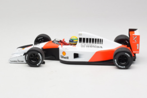 McLaren MP4/6 Honda #1 A. Senna Marlboro McLaren F1 World Champion 1991 Minichamps 1:18 540911801 Metal — zdjęcie 3 z 7