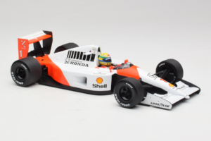McLaren MP4/6 Honda #1 A. Senna Marlboro McLaren F1 World Champion 1991 Minichamps 1:18 540911801 Metal — zdjęcie 4 z 7