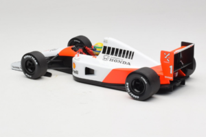 McLaren MP4/6 Honda #1 A. Senna Marlboro McLaren F1 World Champion 1991 Minichamps 1:18 540911801 Metal — zdjęcie 5 z 7