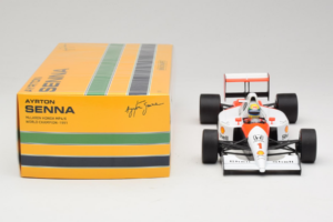 McLaren MP4/6 Honda #1 A. Senna Marlboro McLaren F1 World Champion 1991 Minichamps 1:18 540911801 Metal — zdjęcie 6 z 7