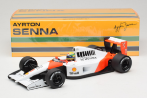 McLaren MP4/6 Honda #1 A. Senna Marlboro McLaren F1 World Champion 1991 Minichamps 1:18 540911801 Metal — zdjęcie 7 z 7