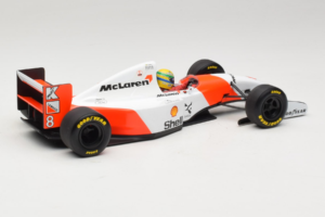 McLaren MP4/8 Ford #8 A. Senna Marlboro McLaren 1993 Minichamps 1:18 540931808 Metal — zdjęcie 2 z 7
