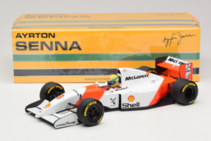 McLaren MP4/8 Ford #8 A. Senna Marlboro McLaren 1993 Minichamps 1:18 540931808 Metal — zdjęcie 7 z 7