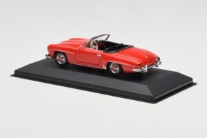 Mercedes 190 SL W121 Czerwony Minichamps 1:43 940033131 Metal — zdjęcie 3 z 4