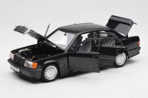 Mercedes 190E 2.3-16 W201 Czarny Edycja Dealerska Norev 1:18 B66040663 Metal — zdjęcie 2 z 8