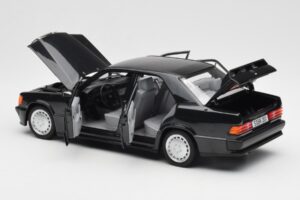 Mercedes 190E 2.3-16 W201 Czarny Edycja Dealerska Norev 1:18 B66040663 Metal — zdjęcie 5 z 8
