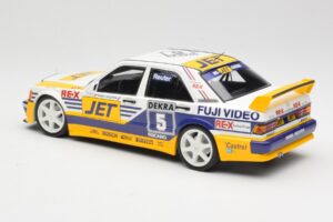 Mercedes 190E 2.5-16 EVO 1 W201 Team MS-Jet #5 M. Reuter DTM 1989 Minichamps 1:18 155893605 Metal — zdjęcie 5 z 6