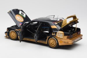 Mercedes 190E 2.5-16 Evo II #9 K. Ludwig Macau GP 3rd Place 1991 AUTOart 1:18 89135 Metal — zdjęcie 5 z 8