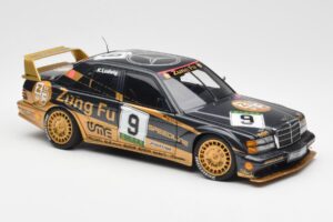 Mercedes 190E 2.5-16 Evo II #9 K. Ludwig Macau GP 3rd Place 1991 AUTOart 1:18 89135 Metal — zdjęcie 6 z 8
