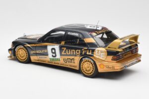 Mercedes 190E 2.5-16 Evo II #9 K. Ludwig Macau GP 3rd Place 1991 AUTOart 1:18 89135 Metal — zdjęcie 7 z 8