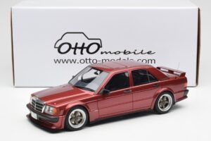 Mercedes 190E 2.5-16 W201 RAUH-Welt Republik Czerwony Otto 1:18 OT1083 Żywica — zdjęcie 6 z 6