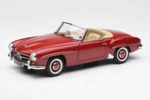 Mercedes 190SL W198 Czerwony AUTOart 1:18 76116 Metal