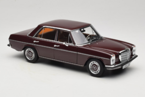 Mercedes 200 W115 Ciemny Czerwonobrązowy Norev 1:18 183778 Metal — zdjęcie 6 z 8