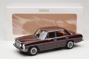 Mercedes 200 W115 Ciemny Czerwonobrązowy Norev 1:18 183778 Metal — zdjęcie 8 z 8