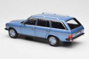 Mercedes 200 S123 T-Model Diamond Niebieski Edycja Dealerska Norev 1:18 B66040671 Metal — zdjęcie 7 z 8
