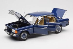 Mercedes 200 W123 Surf Niebieski Norev 1:18 183710 Metal — zdjęcie 2 z 8