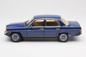 Mercedes 200 W123 Surf Niebieski Norev 1:18 183710 Metal — zdjęcie 4 z 8