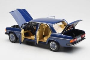 Mercedes 200 W123 Surf Niebieski Norev 1:18 183710 Metal — zdjęcie 5 z 8