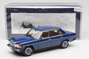 Mercedes 200 W123 Surf Niebieski Norev 1:18 183710 Metal — zdjęcie 8 z 8