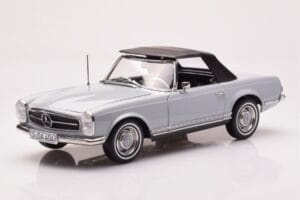 Mercedes 230 SL W113 Pagoda Szary Norev 1:18 183990 Metal — zdjęcie 3 z 8