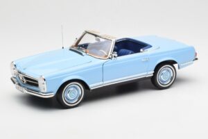 Mercedes 230 SL W113 Pagoda Horizon Niebieski Edycja Dealerska Norev 1:18 B66040633 Metal