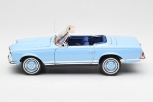 Mercedes 230 SL W113 Pagoda Horizon Niebieski Edycja Dealerska Norev 1:18 B66040633 Metal — zdjęcie 6 z 10