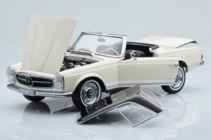 Mercedes 230 SL W113 Pagoda Biały Edycja Limitowana Norev 1:18 183768 Metal — zdjęcie 2 z 9