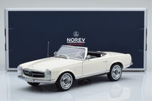 Mercedes 230 SL W113 Pagoda Biały Edycja Limitowana Norev 1:18 183768 Metal — zdjęcie 9 z 9