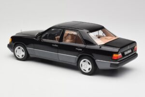 Mercedes 230E W124 AMG Wheels Czarny Edycja Limitowana Norev 1:18 183950 Metal — zdjęcie 7 z 12
