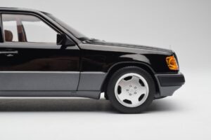 Mercedes 230E W124 AMG Wheels Czarny Edycja Limitowana Norev 1:18 183950 Metal — zdjęcie 8 z 12