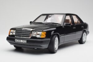 Mercedes 230E W124 AMG Wheels Czarny Edycja Limitowana Norev 1:18 183950 Metal — zdjęcie 9 z 12