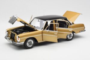 Mercedes 280 SE W108 Beżowy Edycja Dealerska Norev 1:18 B66040680 Metal — zdjęcie 2 z 8