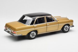 Mercedes 280 SE W108 Beżowy Edycja Dealerska Norev 1:18 B66040680 Metal — zdjęcie 3 z 8