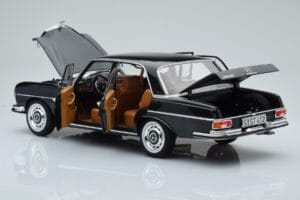 Mercedes 280 SE W108 Zielony Norev 1:18 183935 Metal — zdjęcie 5 z 8