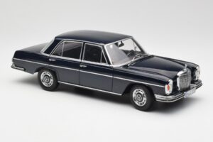 Mercedes 280 SE W108 Midnight Niebieski Norev 1:18 B66040597 Metal — zdjęcie 6 z 8