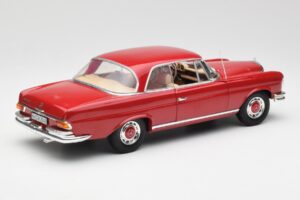 Mercedes 280 SE W108 Czerwony Norev 1:18 193527 Metal — zdjęcie 3 z 8