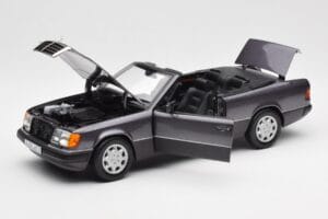Mercedes 300 CE-24 W124 Kabriolet Fioletowy Metallic Norev 1:18 183567 Metal — zdjęcie 2 z 10